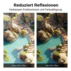 Walimex pro CPL-pyörityssuodatin Slim Super DMC 67 mm