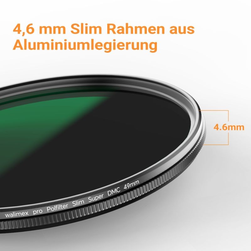 Walimex pro CPL-pyörityssuodatin Slim Super DMC 67 mm