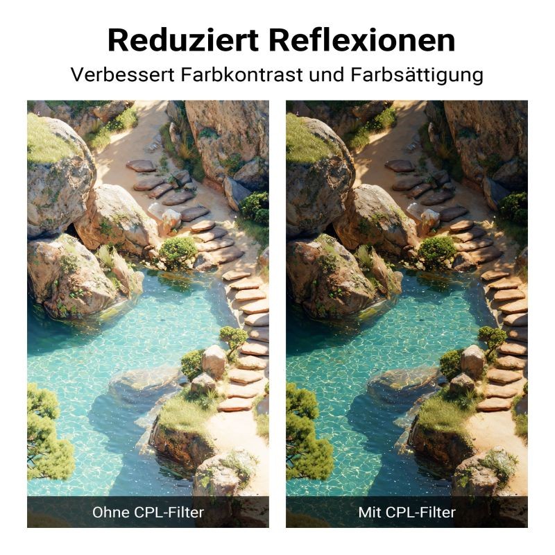 Walimex pro Pyöröpolarisaatiosuodin CPL 72 mm Slim Super DMC