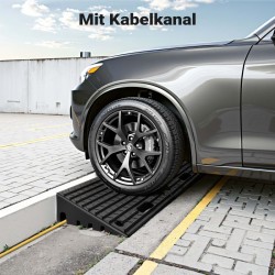 Kumiramppi 50 t, 500 x 315 x 107 mm, modulaarinen, musta