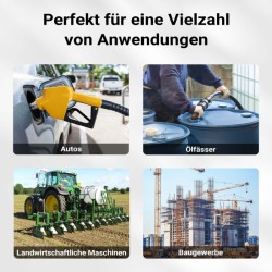 Automaattinen polttoainepistooli dieselille ja lämmitysöljylle 24 mm 120 l min malli 4007