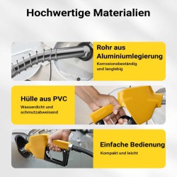 Automaattinen polttoainepistooli dieselille ja lämmitysöljylle 24 mm 120 l/min malli 4007