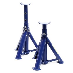 Korkeussäädettävät tukitelineet 2 kpl 2000 kg kpl 270 365 mm sininen