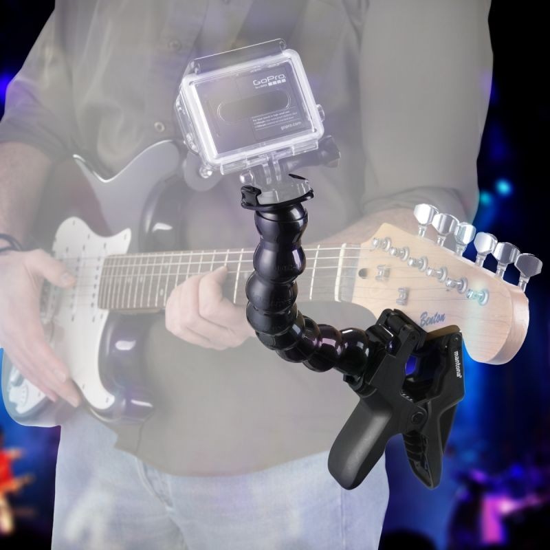Mantona Maxi-jatkovarsi ja kiinnityspide GoPro-kameroille, max. 50 mm