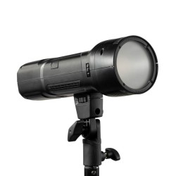Walimex pro Mover 200 TTL akkukäyttöinen studiosalama-setti, 200 W, TTL, HSS, 2,4 GHz, WT-803-valojalusta