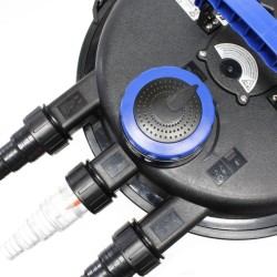 SunSun CPF-250 lampipainesuodatinsetti 10000 l, 11W UVC, NEO-3800 SuperECO pumppu 3600 l/h, 5m letku 38 mm