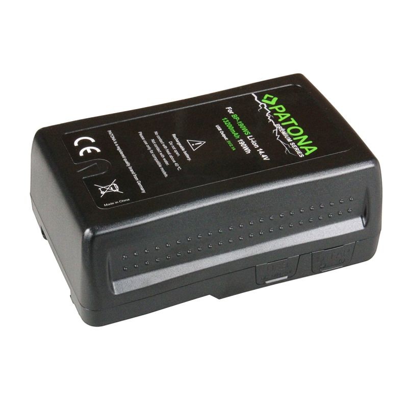 Patona V-Mount-akku 190 Wh / 14,4 V / 13200 mAh