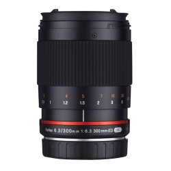 SAMYANG 300 mm f 6 3 APS C objektiivi Sony E manuaalinen tarkennus musta