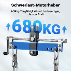 Moottorin ja vaihteiston tasapainottaja 680 kg, teräs, työskentelyalue 0–315 mm