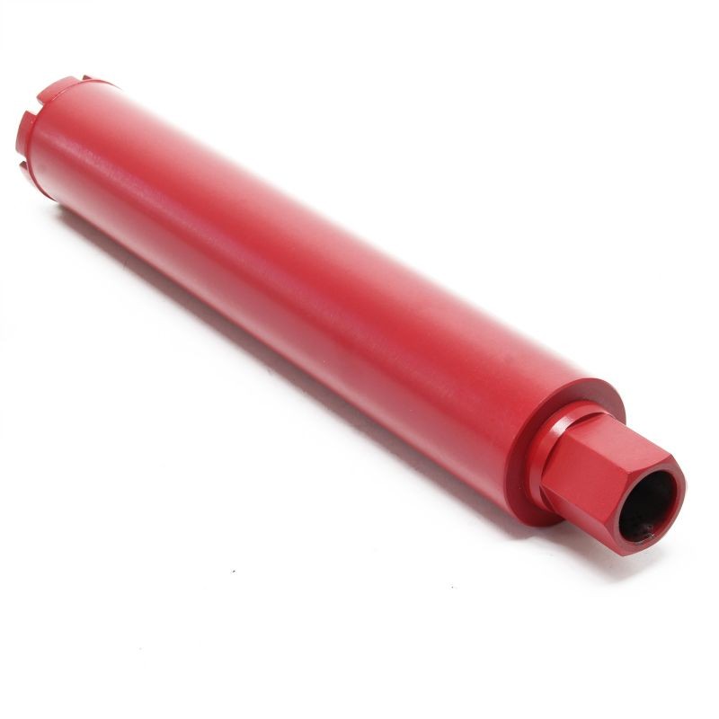 Timanttiporakruunu 71 mm 1 ¼ UNC 400 mm, sinterimetalli, märkä- ja kuivaporaus
