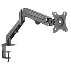 Näyttimenvarsi kaasujousella VESA 75x75 100x100 mm musta 2 6 5 kg