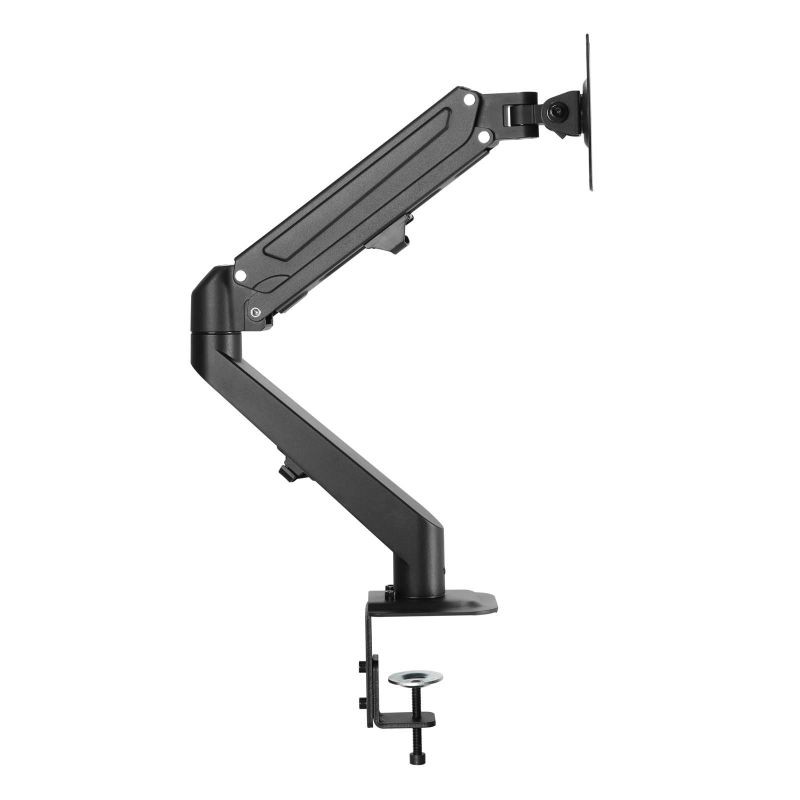 Näyttimenvarsi kaasujousella, VESA 75x75 / 100x100 mm, musta, 2-6,5 kg