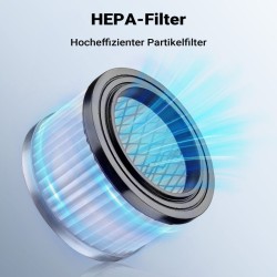 Tuhkaimuri 600 W, 4 l, HEPA-suodatin, takalle ja pelletiuunille, musta