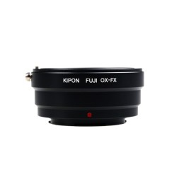 Kipon objektiivisovitin Fuji OX Fuji X bajonettikiinnitys musta alumiini