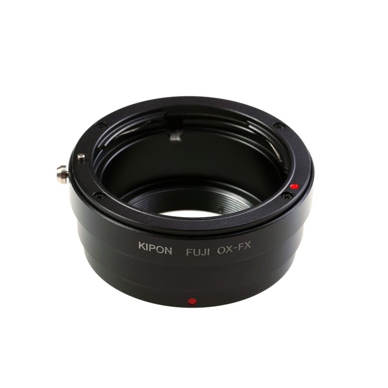 Kipon objektiivisovitin Fuji OX - Fuji X, bajonettikiinnitys, musta, alumiini