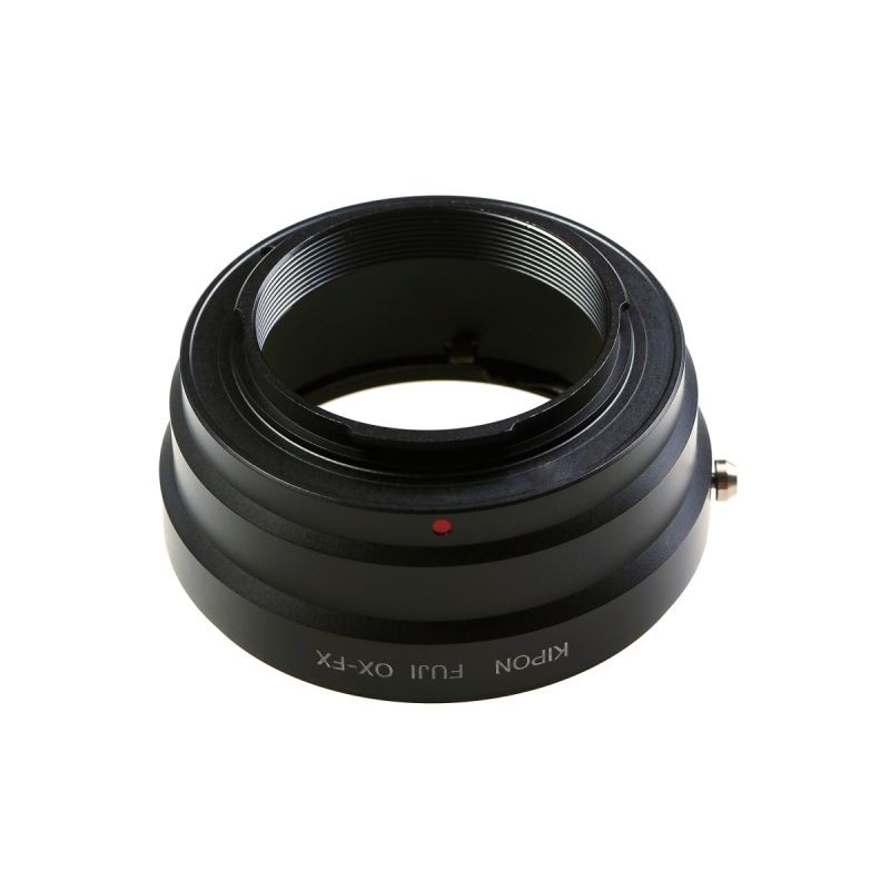Kipon objektiivisovitin Fuji OX - Fuji X, bajonettikiinnitys, musta, alumiini