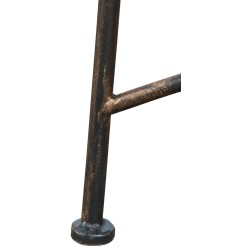 Tara-puutarhapenkki tyylikäs ja kestävä ulkokaluste 113 cm