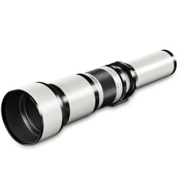 Walimex pro Telezoom-objektiivi 650–1300 mm 1:8–16 MFT, manuaalitarkennus, metallinen