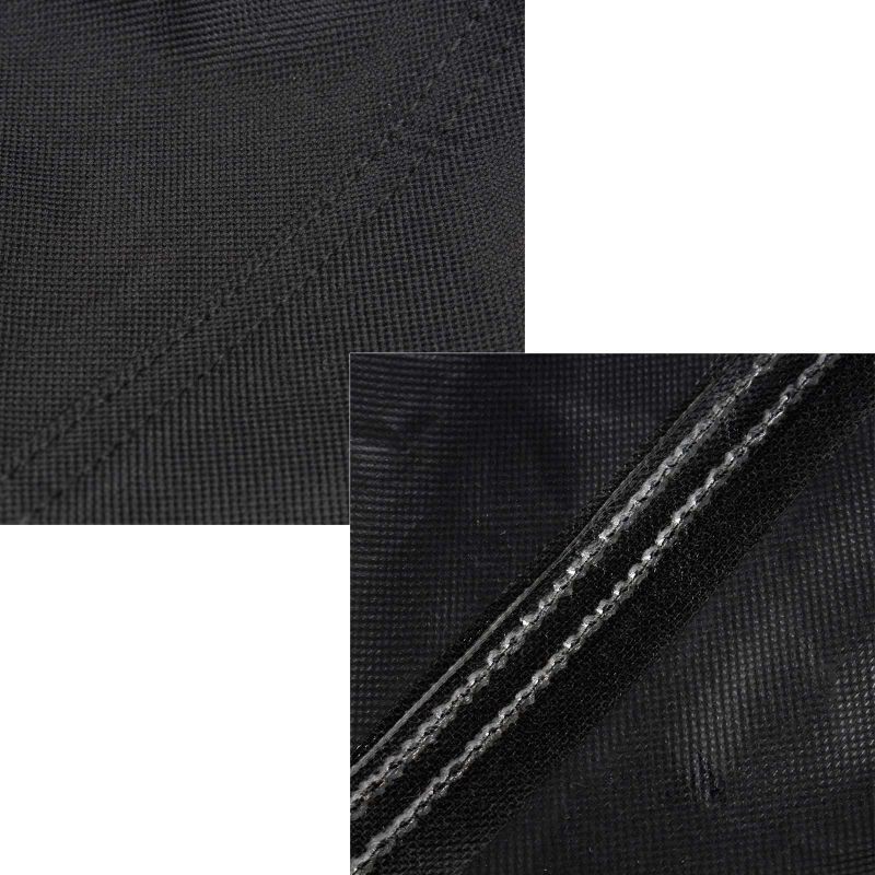 Toboli grillinsuojus 152 x 71 x 112 cm, musta, PVC, vedenkestävä