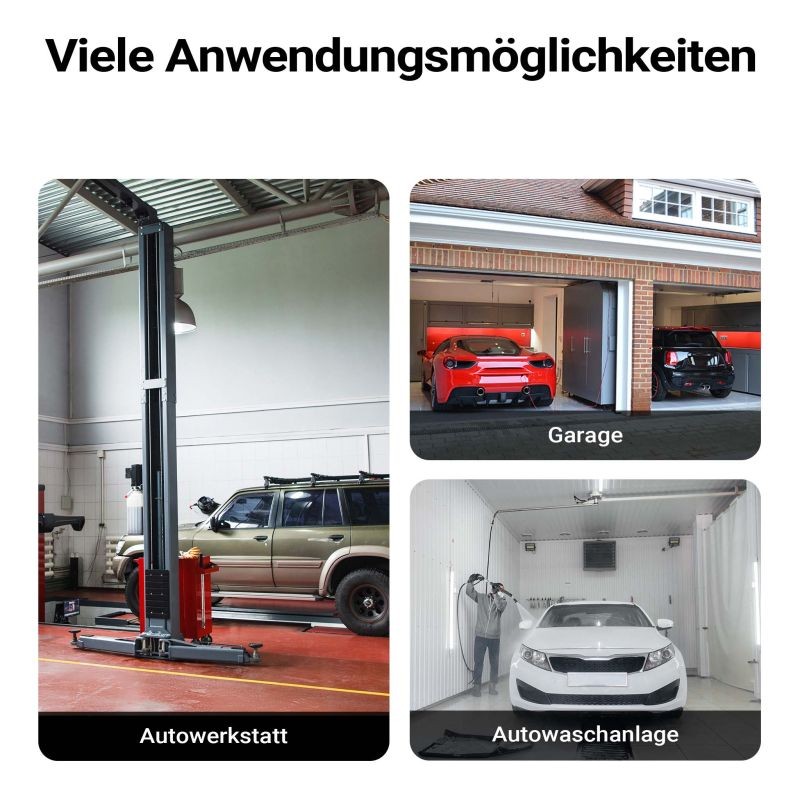 XPOtool matalaprofiiliset ajoramput 2 kpl, muovi, 3500 kg, urheilu- ja madalletuille autoille