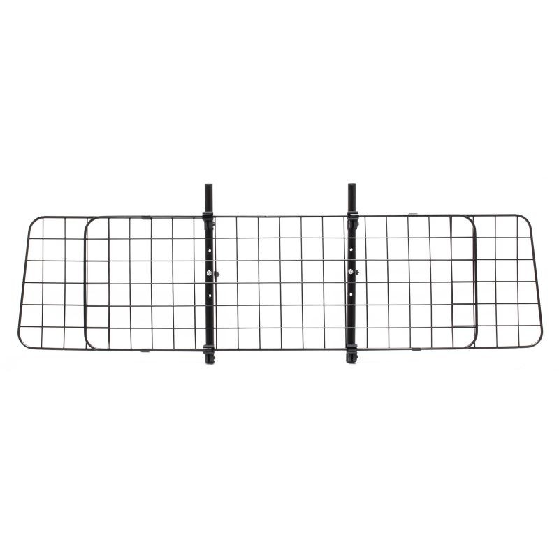 Säädettävä koiraportti Modell D autoon, 40 cm x 118-129 cm, musta
