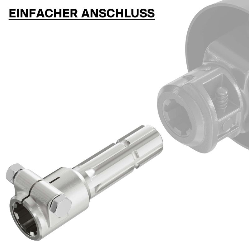 Voimanottoakselin adapteriholkki 160 mm, 8-32x38x6 / 6 hammasta, AISI 1045 teräs