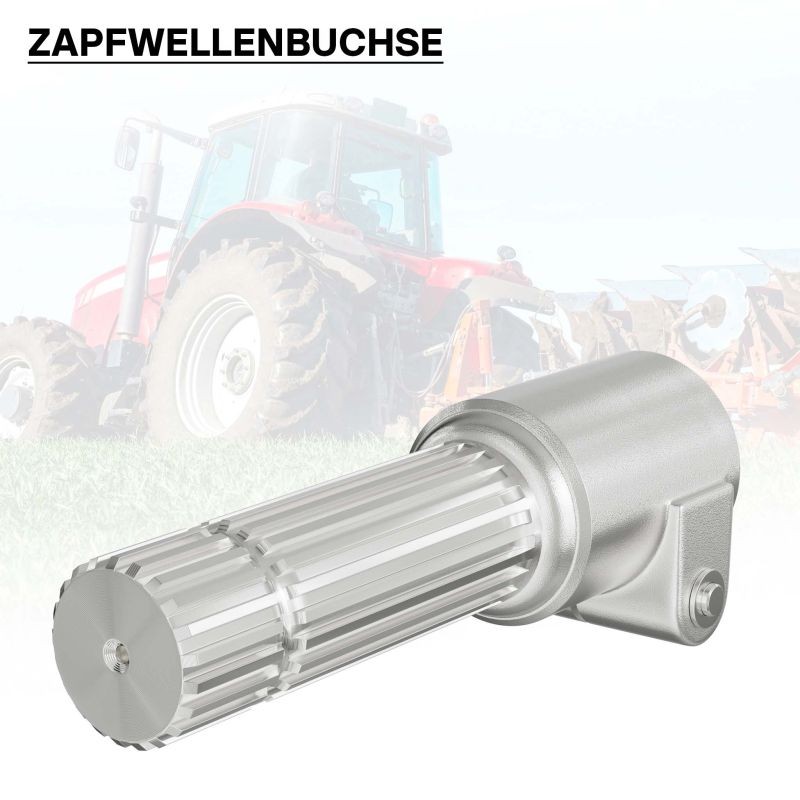 PTO-akselin adapteriholkki 160 mm, 21 hammasta, AISI 1045 teräs