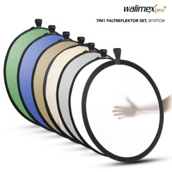 Walimex 7-in-1 heijastinsarja 107 cm, kokoontaitettava valokuvaukseen