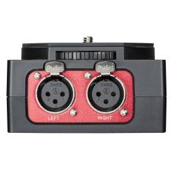 Walimex pro 2-kanavainen XLR-audioadapteri 101, 87 x 80 x 52 mm, DSLR- ja videokameroille