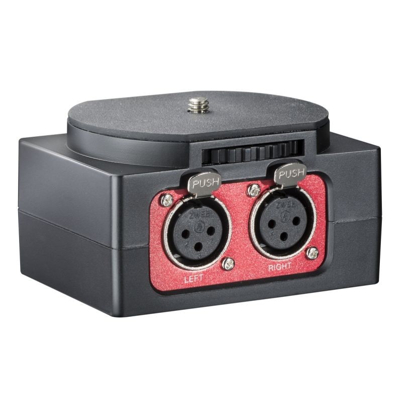 Walimex pro 2-kanavainen XLR-audioadapteri 101, 87 x 80 x 52 mm, DSLR- ja videokameroille