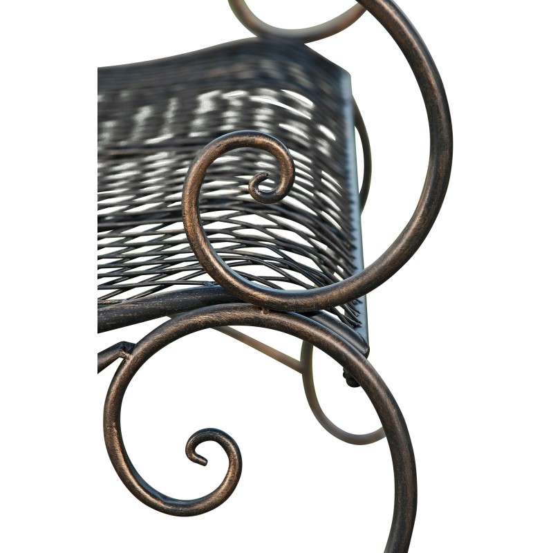 Tara-puutarhapenkki tyylikäs ja kestävä ulkokaluste 113 cm