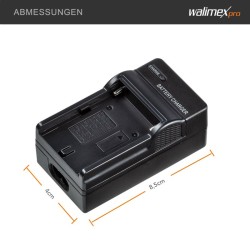 Walimex pro Niova 900 Plus Daylight LED-paneeli, WT-806 jalusta ja 2 NP-F akkua