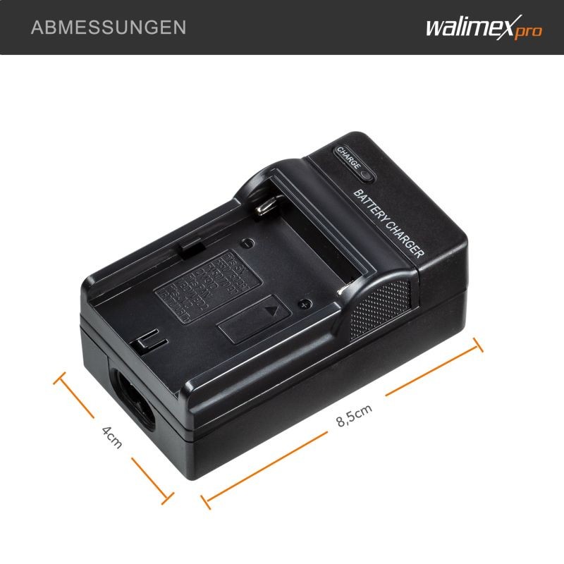 Walimex pro Niova 900 Plus Daylight LED-paneeli, WT-806 jalusta ja 2 NP-F akkua