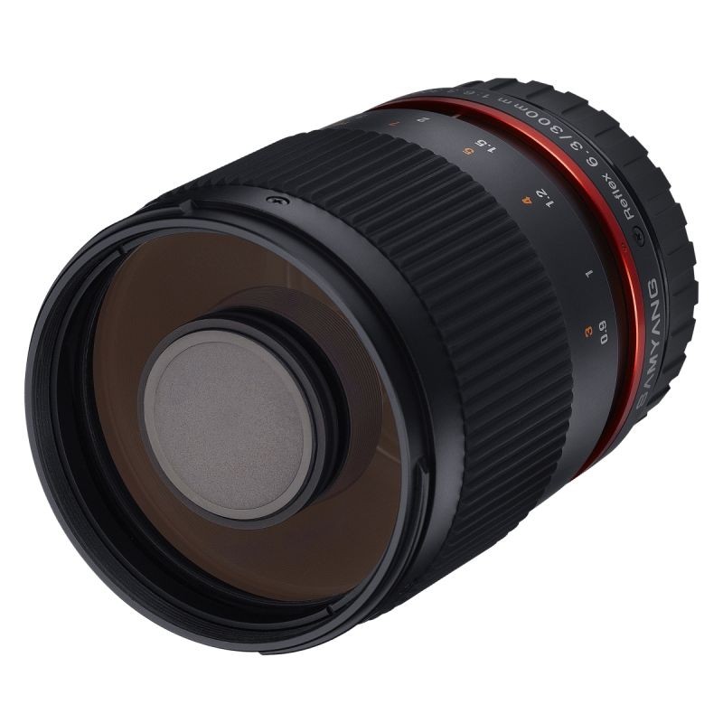 Samyang MF 300mm f/6,3 APS-C Fuji X teleobjektiivi, musta