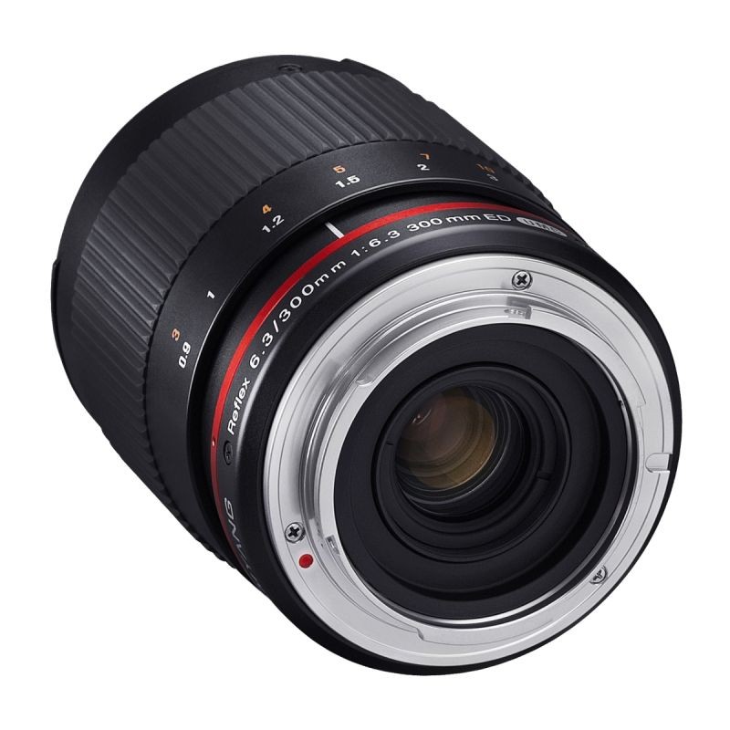 Samyang MF 300mm f/6,3 APS-C Fuji X teleobjektiivi, musta