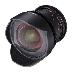 SAMYANG 14 mm T3.1 VDSLR ED AS IF UMC II Canon EF video-objektiivi, manuaalinen tarkennus, musta