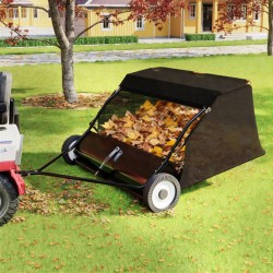 Lehtikerääjä 120 cm, 415 l, ratsastaville leikkureille ja ATV-ajoneuvoille