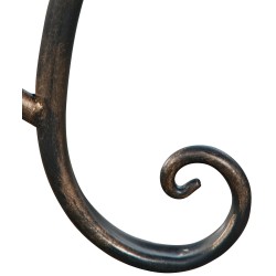 Tara-puutarhapenkki tyylikäs ja kestävä ulkokaluste 113 cm