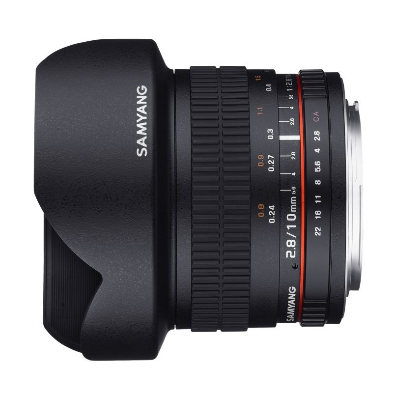 Samyang MF 10mm f/2.8 APS-C laajakulmaobjektiivi Fuji X