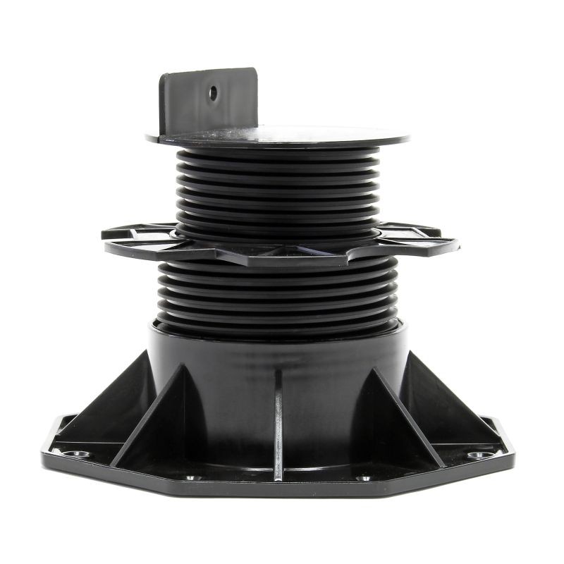 XPOtool Säädettävät terassijalat 80 kpl, 60-138 mm, 2700 kg, musta