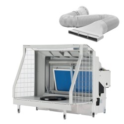 XPOtool Airbrush-poistojärjestelmä vesisuodattimella 11 m³/min, LED-valaistus