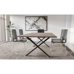 X-malliset teräksiset pöydänjalat Swift - moderni ja kestävä ratkaisu