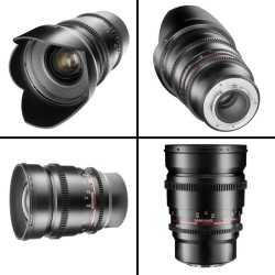 Samyang MF 16mm f 2 0 APS C laajakulmaobjektiivi Sony E kiinnityksellä