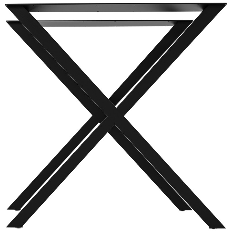 X-malliset teräksiset pöydänjalat Swift - moderni ja kestävä ratkaisu