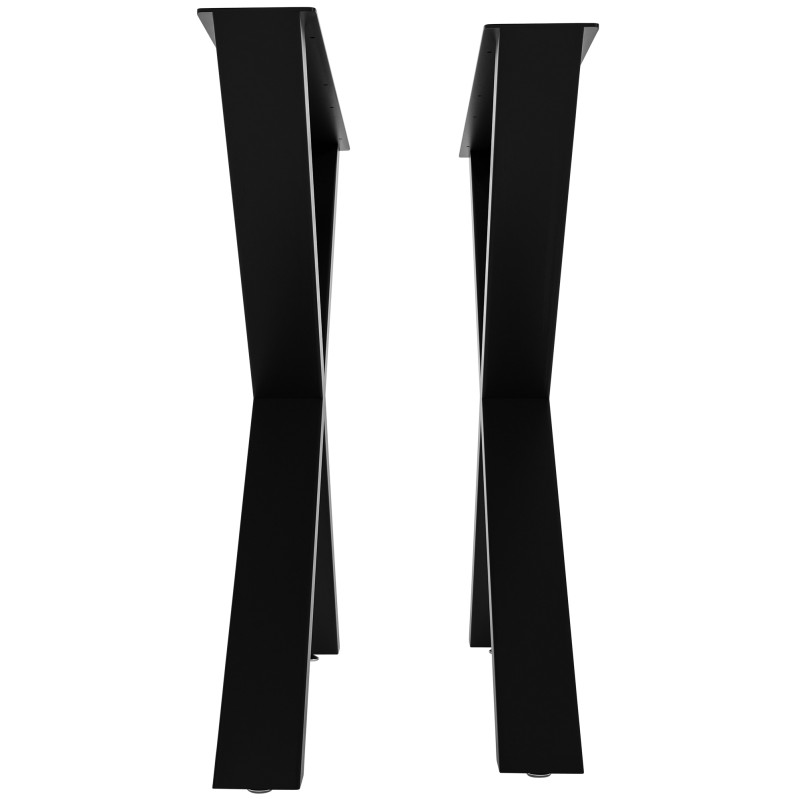 X-malliset teräksiset pöydänjalat Swift - moderni ja kestävä ratkaisu