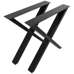 X-malliset teräksiset pöydänjalat Swift - moderni ja kestävä ratkaisu