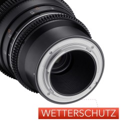 SAMYANG MF 14mm T3,1 VDSLR MK2 MFT ultra-laajakulmainen videobjektiivi, musta