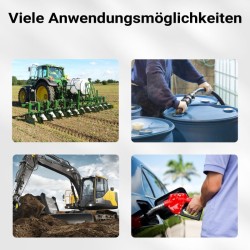 Virtausmittari dieselille rypsiöljylle ja lämmitysöljylle 10 60 l min 3 bar 32 mm 1 poikkeama