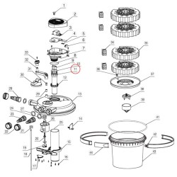 SunSun CPF 5000 kvartsilasi painesuodattimeen 18 W 10 000 l h
