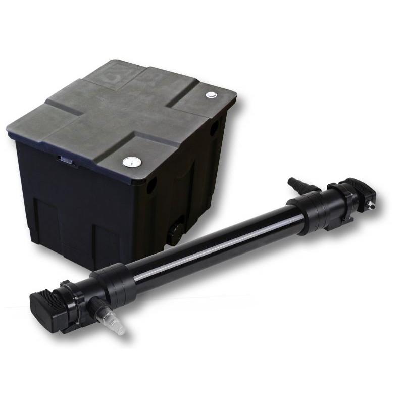 SunSun CBF-350 lampisuodatinsetti 12 000 l ja CUV-672 UV-puhdistin 72 W